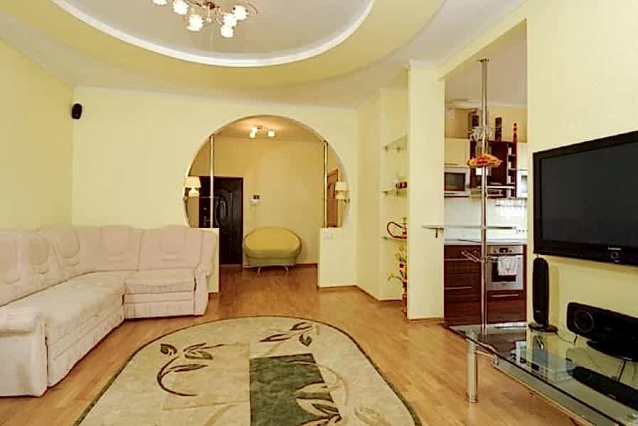 Евроремонт однокомнатной квартиры 58.5м2 в Алматы