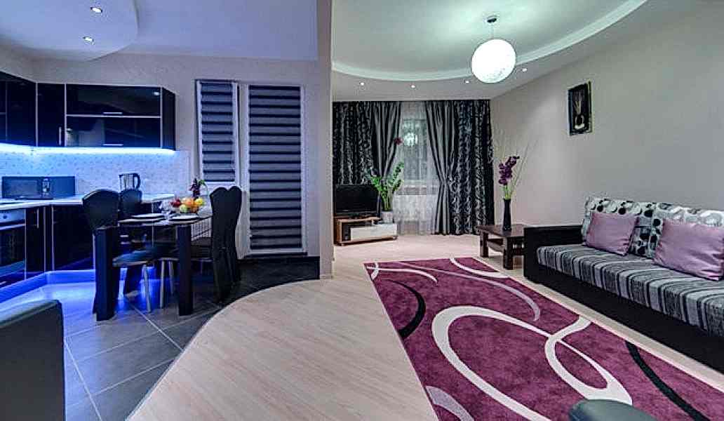 Евроремонт двухкомнатной квартиры 52м2 в Алматы