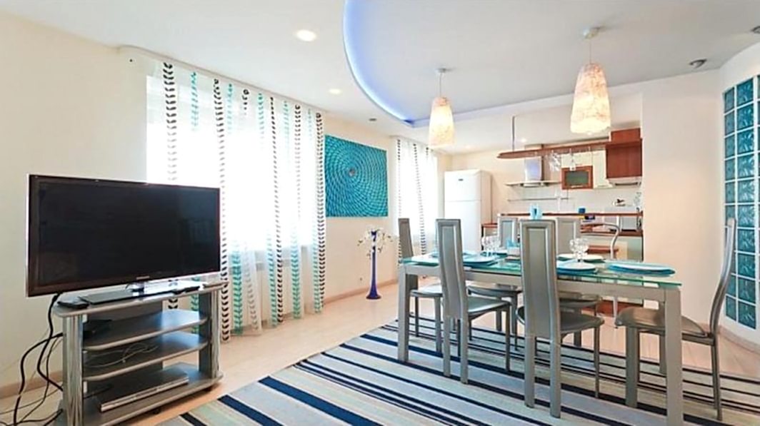 Евроремонт двухкомнатной квартиры 66.9м2 в Алматы