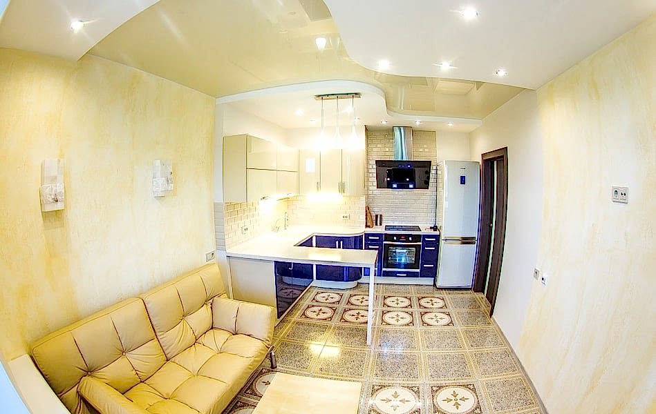 Ремонт однокомнатной квартиры 48м2 в новостройке Алматы